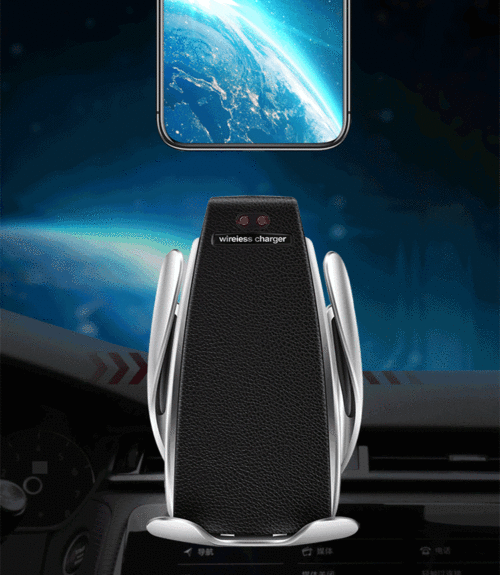 Penguin Wireless Auto-Ladegerät mit Automatischer Handyhalterung