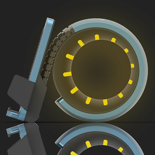 Wheel of Power Wireless Charger – Kabellose Ladestation mit LED-Lichteffekt