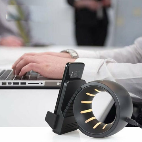 Wheel of Power Wireless Charger – Kabellose Ladestation mit LED-Lichteffekt