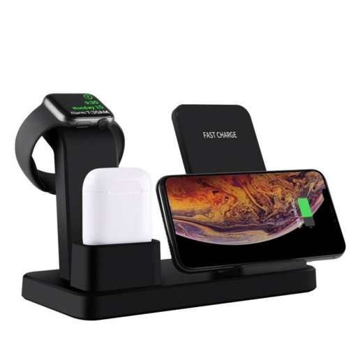 3-in-1 Wireless Ladestation für iPhone, Apple Watch & AirPods
