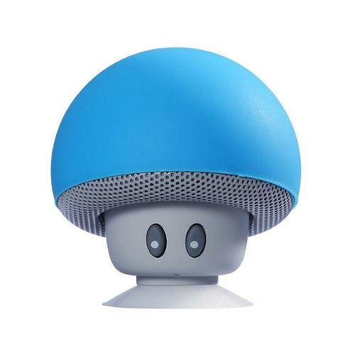 Tragbarer Bluetooth-Lautsprecher im Pilzdesign mit Freisprechfunktion