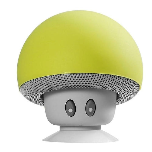 Tragbarer Bluetooth-Lautsprecher im Pilzdesign mit Freisprechfunktion